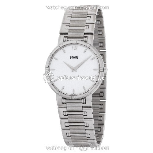 Piaget 94023NK81 Dancer Manual Unisex 18k White Gold Replica