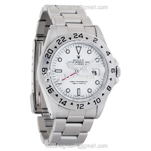 Rolex 16570 Explorer II Automatic Male Stainless Steel Replica