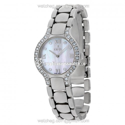 Ebel E9157428-20 Beluga Quartz Female Stainless Steel Replica