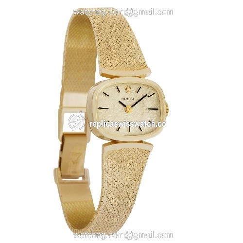 Rolex 8232 Classic Manual Female 14k yellow gold Replica