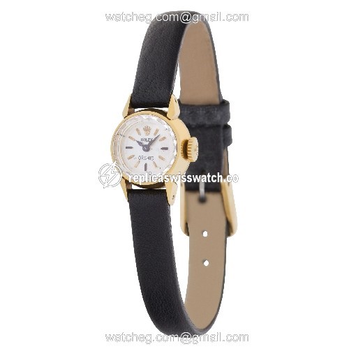 Rolex 3361 Orchid Manual Female 18k yellow gold Replica
