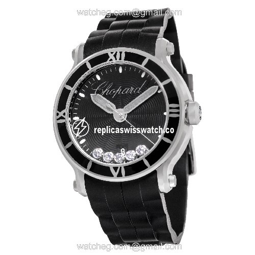 Chopard 288525-3005 Happy Sport Quartz Unisex Stainless Steel Replica