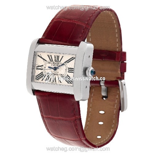 Cartier W6300755 Divan Automatic Unisex Stainless Steel Replica