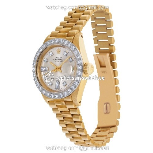 Rolex 6927 Datejust Automatic Female 18k yellow gold Replica