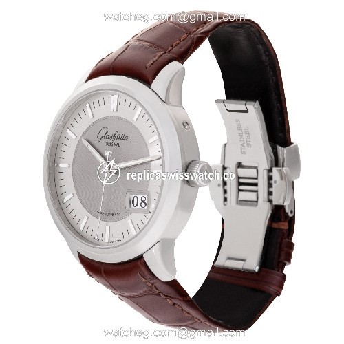 Glashutte 100-03-03-02-04 Senator Data Panoramica Automatic Male Stainless Steel Watches Glashutte 100-03-03-02-04 Senator Data Panoramica Automatic Male Stainless Steel Watches
