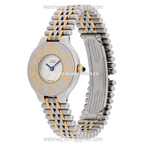 Cartier 12500p 21 Quartz Female steel Replica