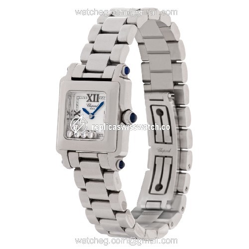 Chopard 27/8893-23 Happy Diamond Quartz Female Stainless Steel Replica