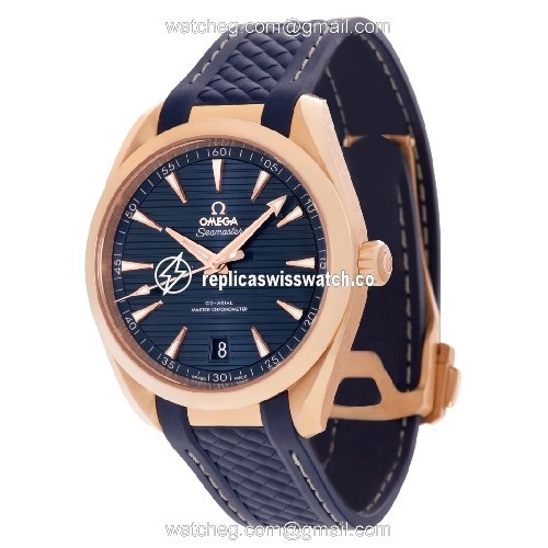 Omega 220.52.41.21.03.001 Seamaster Co-Axial Automatic Male 18k rose gold Replica