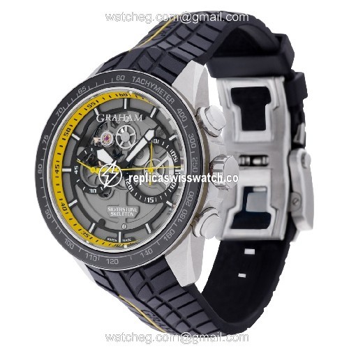 Graham 009/250 Skeleton Automatic Male Stainless Steel Replica