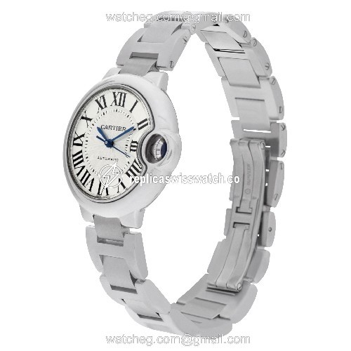 Cartier 348349VX Ballon Bleu Automatic Female Stainless Steel Replica