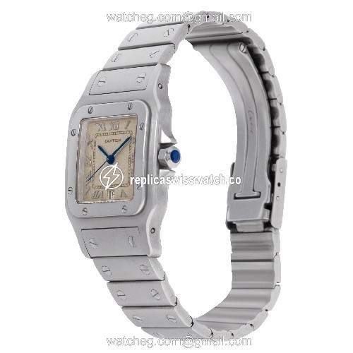 Cartier W20025D6/1564 Santos Quartz Male Stainless Steel Replica