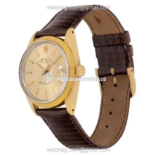Rolex 15505 Date Automatic Male gold shell Replica