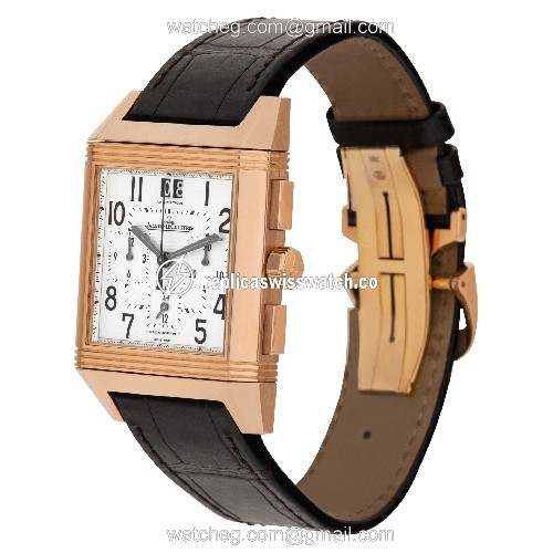 Jaeger LeCoultre 230.2.45 Reverso Automatic Male 18k rose gold Replica