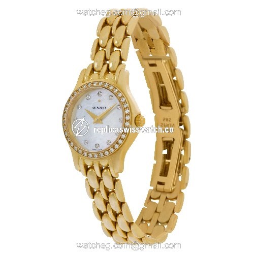 Movado 5890639 Classic Quartz Female 14k yellow gold Replica
