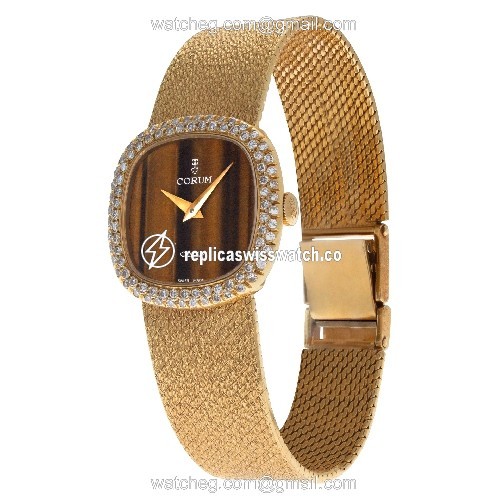 Corum 31224B47 Classic Quartz Female 18k yellow gold Replica