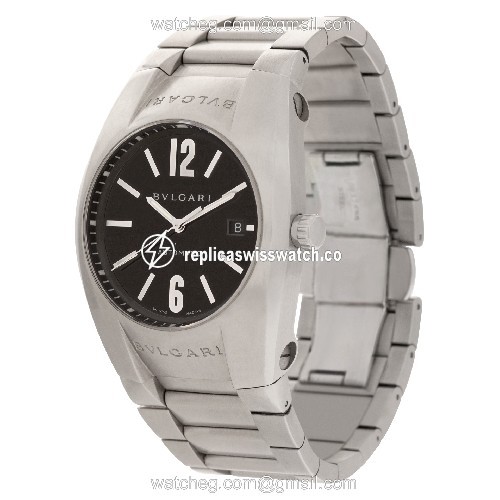 Bvlgari EG40S Ergon Automatic Male Stainless Steel Watches Bvlgari EG40S Ergon Automatic Male Stainless Steel Watches