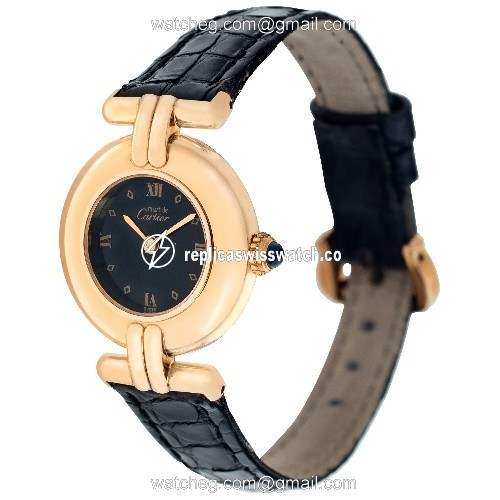 Cartier Cartier 1315 Colisee Quartz Female Vermeil Replica