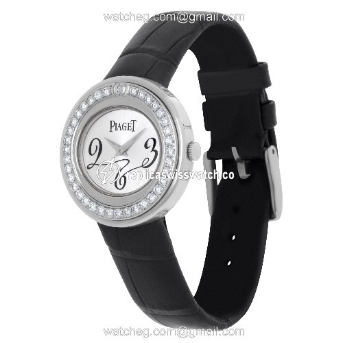 Piaget P10275 Possession Quartz Female 18k White Gold Replica