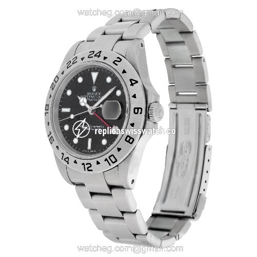 Rolex 16570 Explorer II Automatic Male Stainless Steel Replica