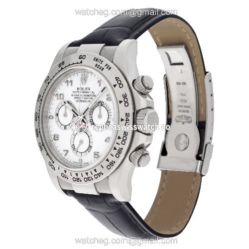 Rolex 116519 Daytona Automatic Male 18k White Gold Replica