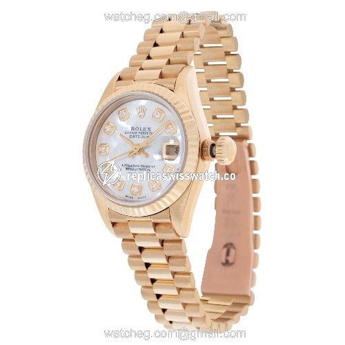 Rolex 69178 Datejust Automatic Female 18k yellow gold Replica