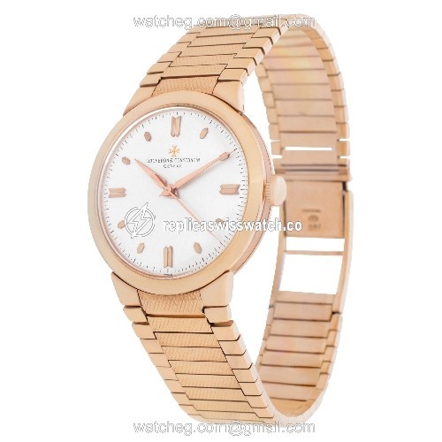 Vacheron Constantin 6075 Classic Automatic Male 18k Pink Gold Replica