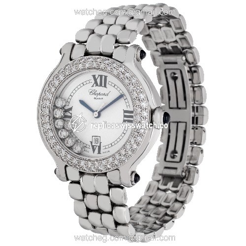Chopard 8236 Happy Diamond Quartz Female Stainless Steel Replica