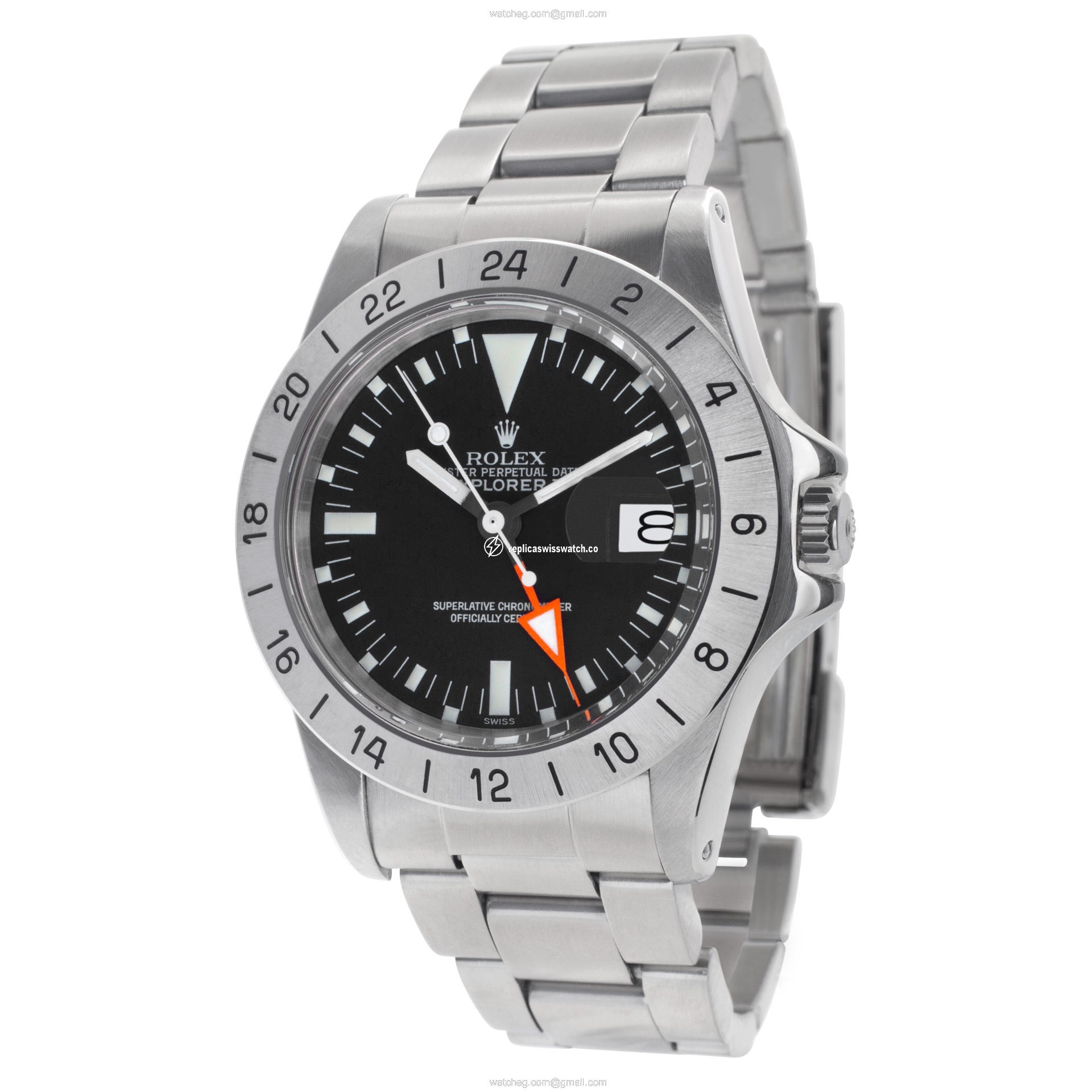 Rolex 1655 Explorer II Automatic Male Stainless Steel Replica