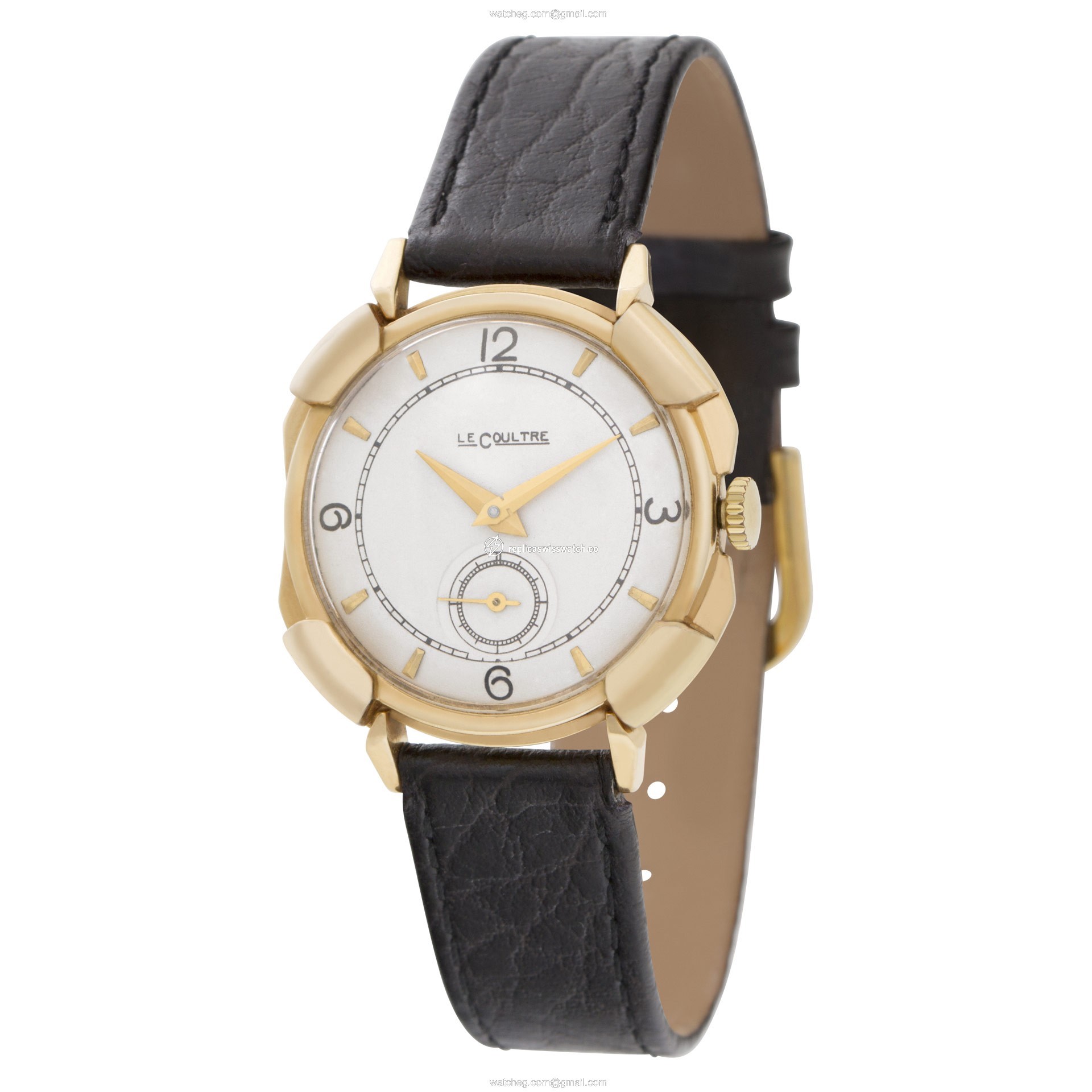 Jaeger LeCoultre Jaeger LeCoultre 3718 Classic Manual Male 14k yellow gold Replica