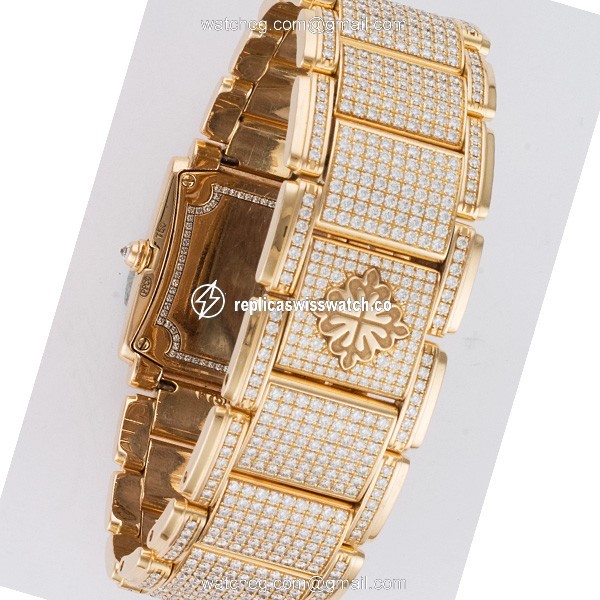 Patek Philippe 4910/50 Twenty 4 Quartz Female 18k yellow gold Replica