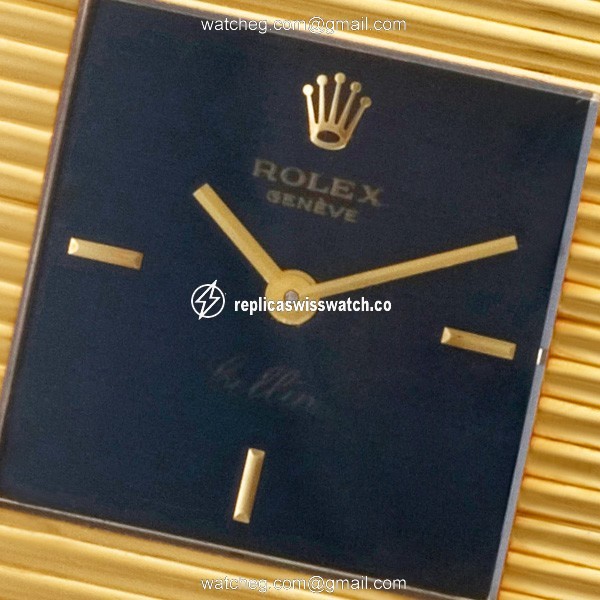 Rolex 4344 King Midas Manual Male 18k yellow gold Replica