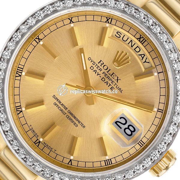 Rolex 18238 Day-Date Automatic Male 18k White Gold Watches Rolex 18238 Day-Date Automatic Male 18k White Gold Watches