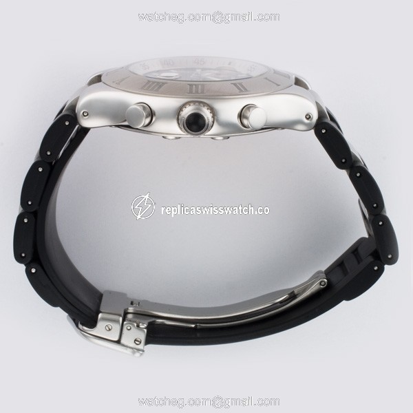 Cartier W10125U2 Chronoscaph 21 Quartz Male Stainless Steel Replica