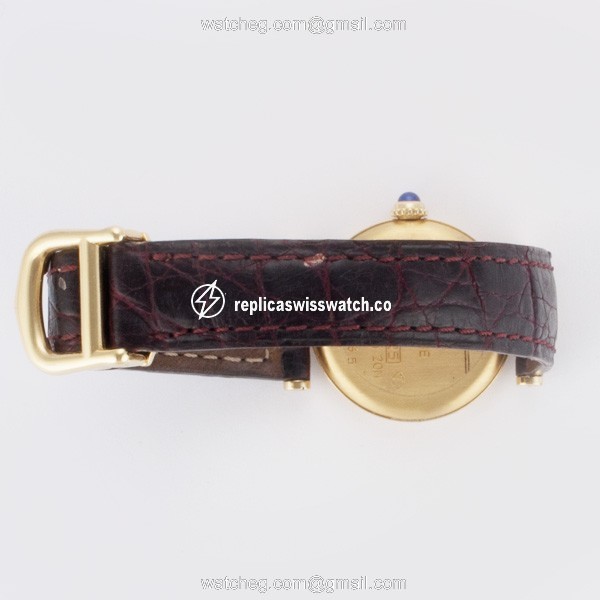 Cartier 1851 Must de Quartz Female Vermeil Replica