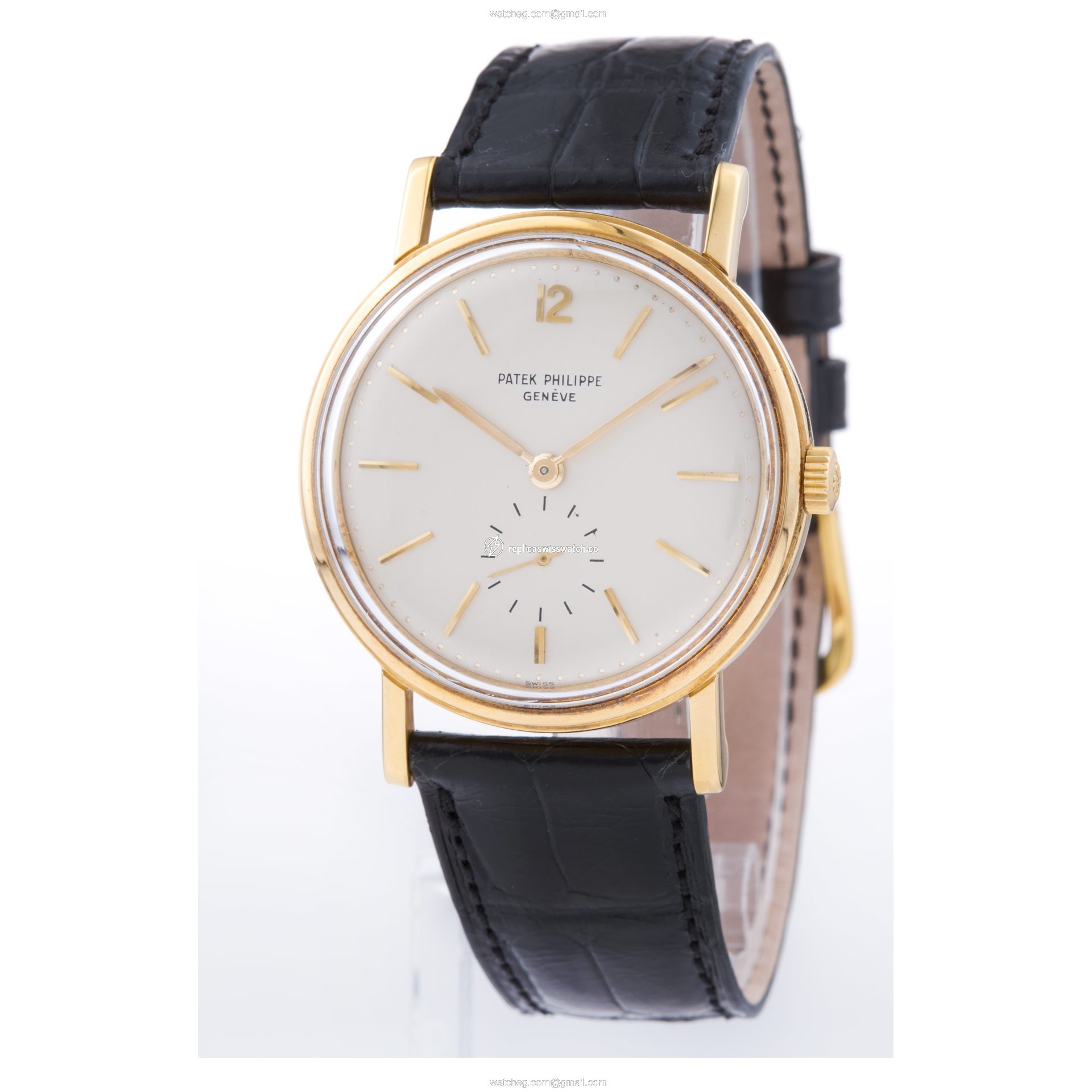 Patek Philippe 2584 Calatrava Automatic Male 18k yellow gold Replica