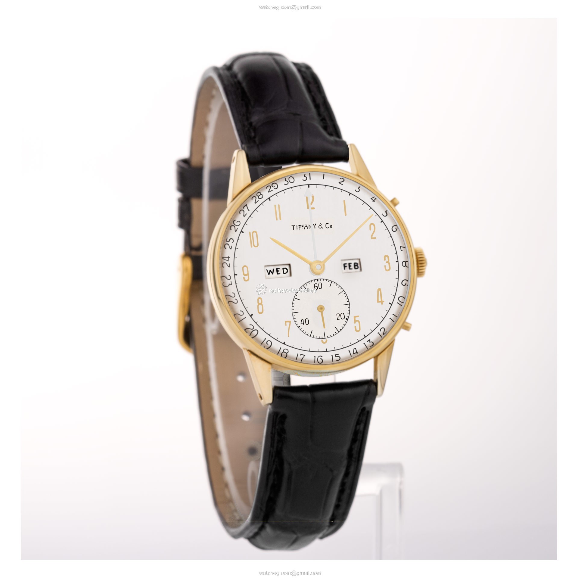 Movado T243449 Day-Date Manual Male 14k yellow gold Replica