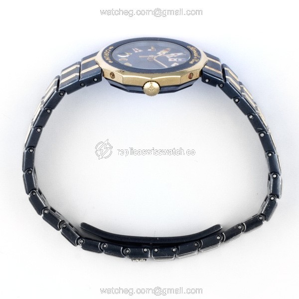 Corum 3961031V52 Admirals Cup Quartz Female 18k gold & blue steel Replica