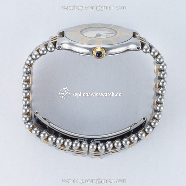 Cartier 125000P Must de Quartz Female Stainless Steel Replica