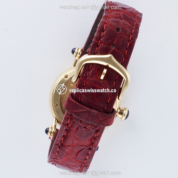 Cartier 1440 Diablo Quartz Female 18k yellow gold Replica
