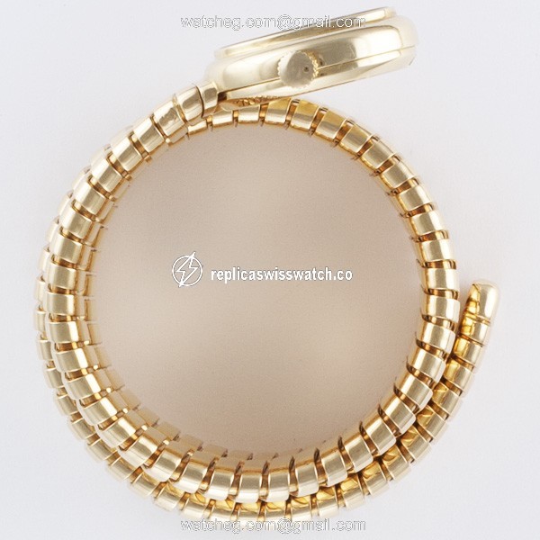 Bvlgari g1211.4 Serpentine Manual Female 18k Yellow Gold Replica