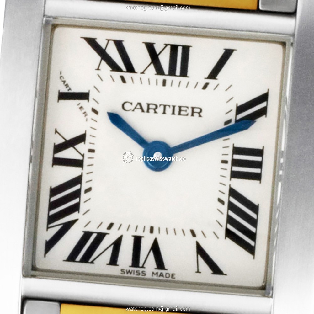 Cartier W51007Q4 Tank Francaise Quartz Female Stainless Steel Replica