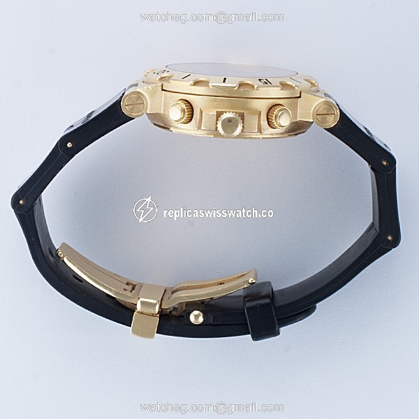 Bvlgari sc38g Scuba Automatic Male 18k yellow gold Replica