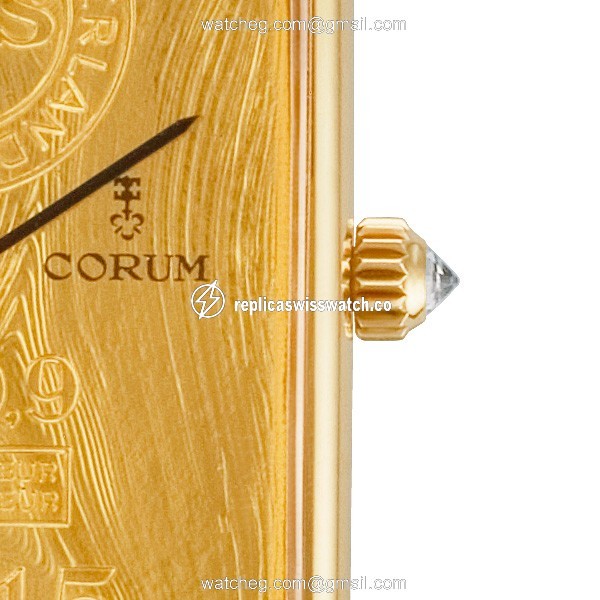 Corum 55400 Ingot Manual Male 18k yellow gold Replica