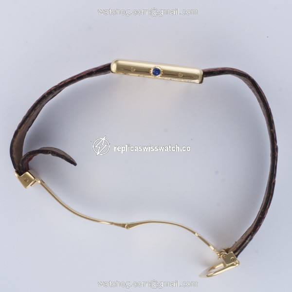 Cartier w1017454 Tank Vermeil Quartz Male Vermeil Replica