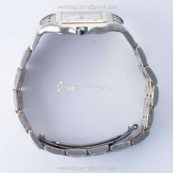 Cartier W25028B Panthere Quartz Male Stainless Steel Replica