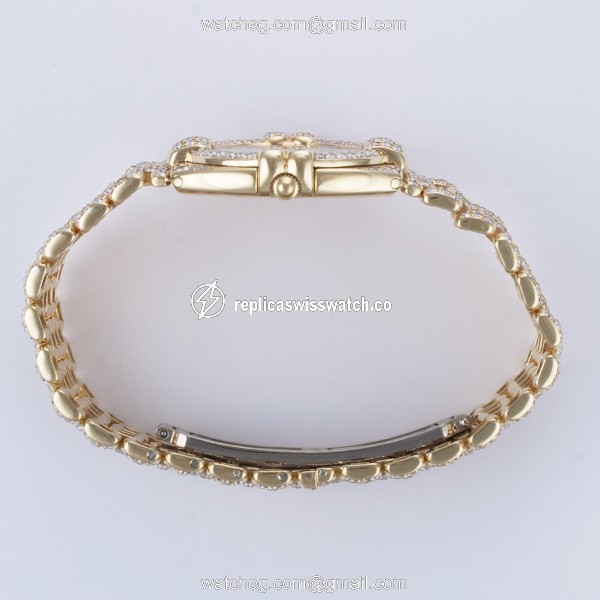 Chopard 33/2928 Gstaad Quartz Female 18k yellow gold Replica