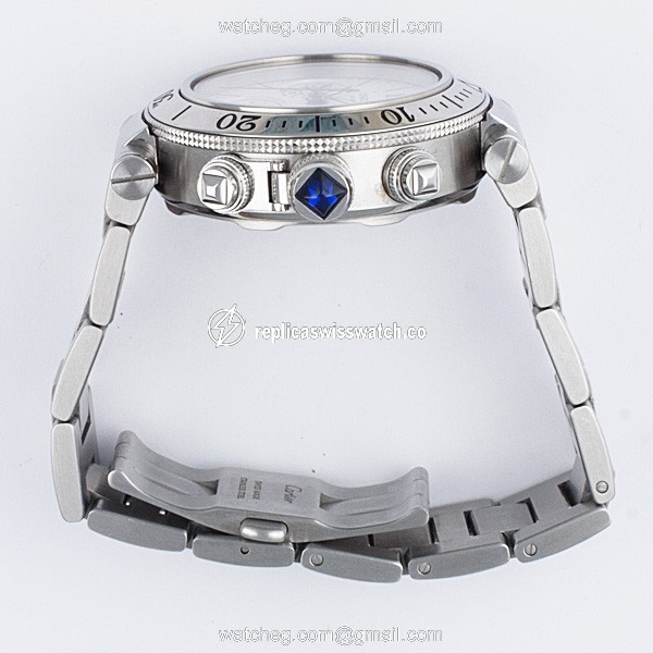 Cartier w31089m7 Pasha Seatimer Chrono Automatic Male Stainless Steel Replica