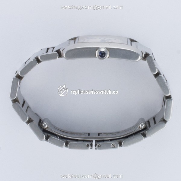 Cartier W51011Q3 Tank Francaise Quartz Unisex Stainless Steel Replica