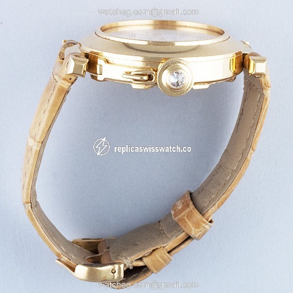 Cartier WJ11891G Pasha Automatic Female 18k yellow gold Replica