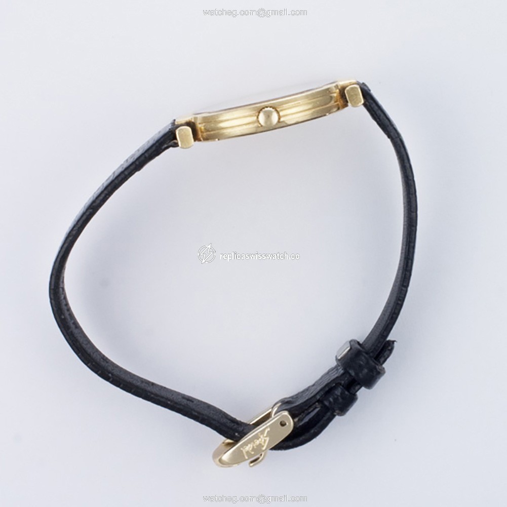 Piaget 8273 Polo Quartz Unisex 18k yellow gold Replica